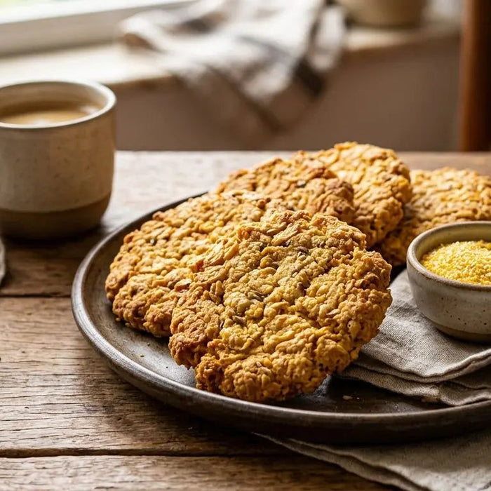 Biscoitão de flocão de milho sem fritura: crocante, fácil e delicioso Brasil inBox - Produtos Brasileiros em UK