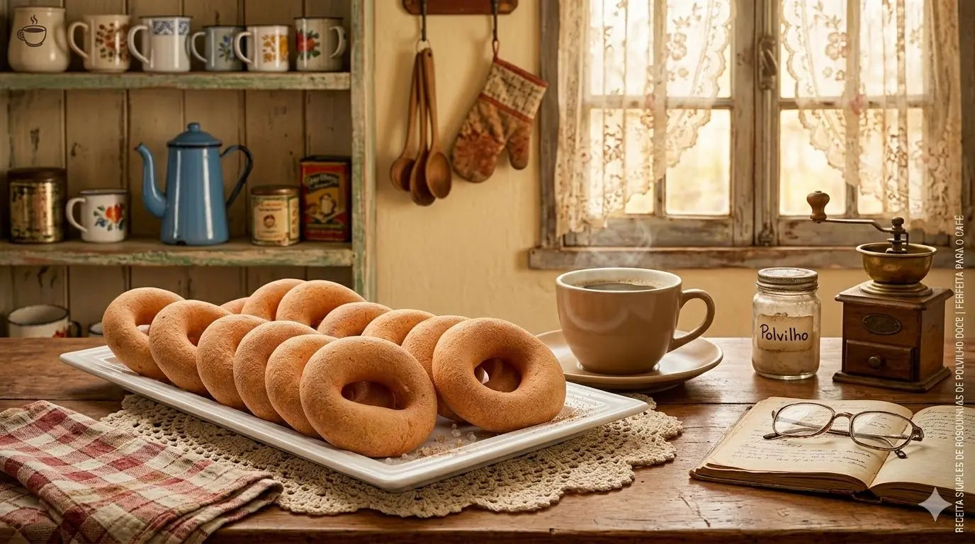 Rosquinhas de polvilho doce: receita simples e perfeita para acompanhar o café Brasil inBox - Produtos Brasileiros em UK
