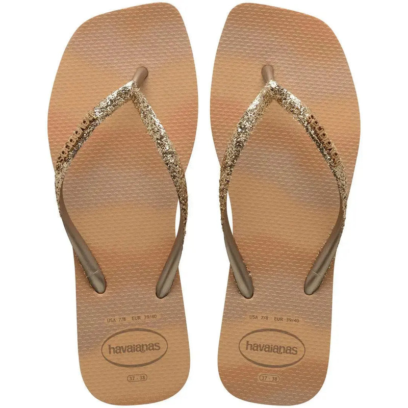 Chinelo Havaianas Square Glitter Party BrasilinBox