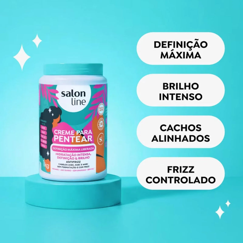 Máscara de Tratamento SALON LINE Máxima Definição - 1kg