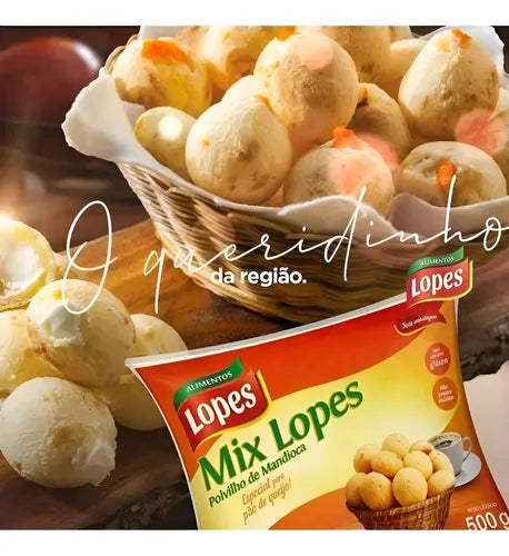 Mistura para Pão de Queijo LOPES - 500g