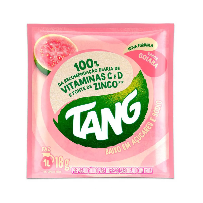 Refresco em Pó de Goiaba TANG - 18g