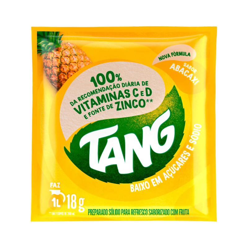 Refresco em Pó de Abacaxi TANG - 18g