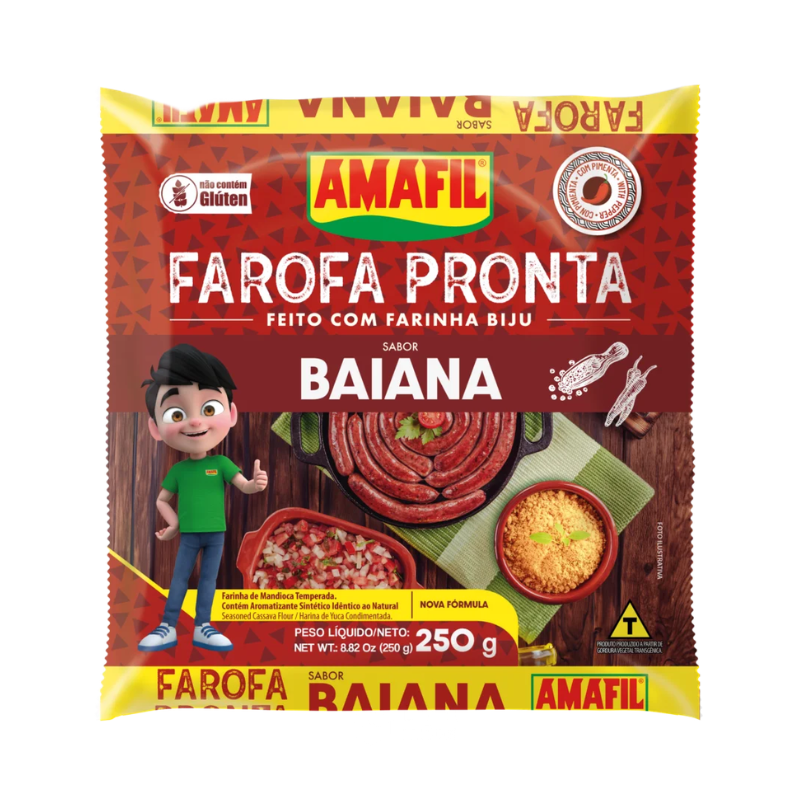 Farofa Baiana AMAFIL - 250g