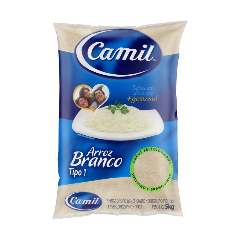 Arroz Branco CAMIL - 5kg