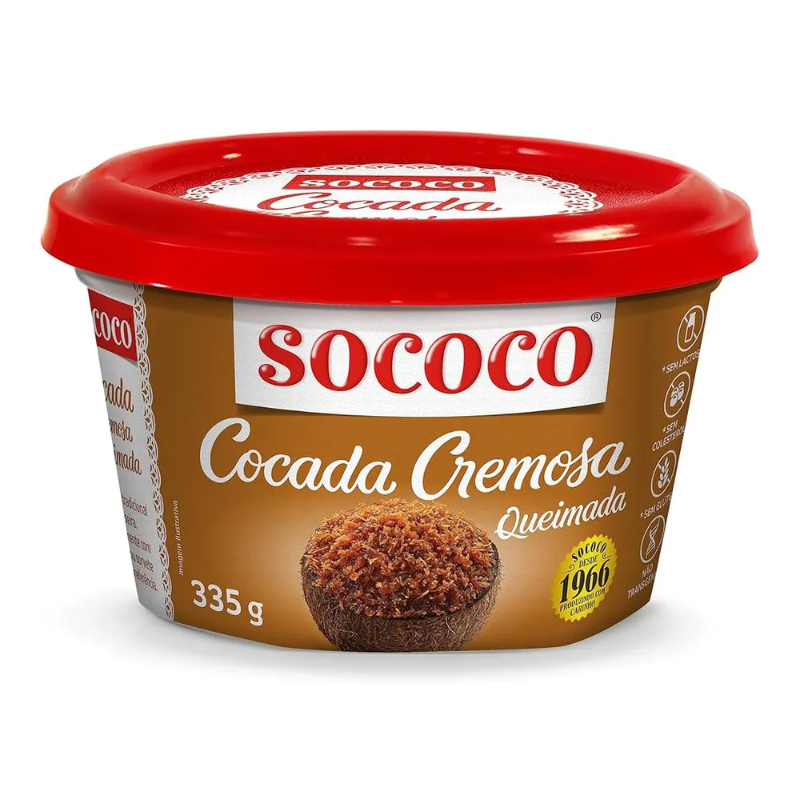 Cocada Cremosa Queimado SOCOCO - 335g