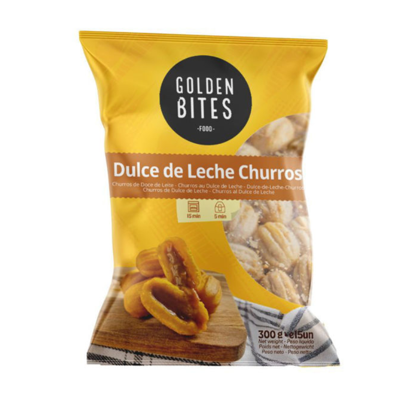Mini Churros Doce de Leite GOLDEN BITES - 300g