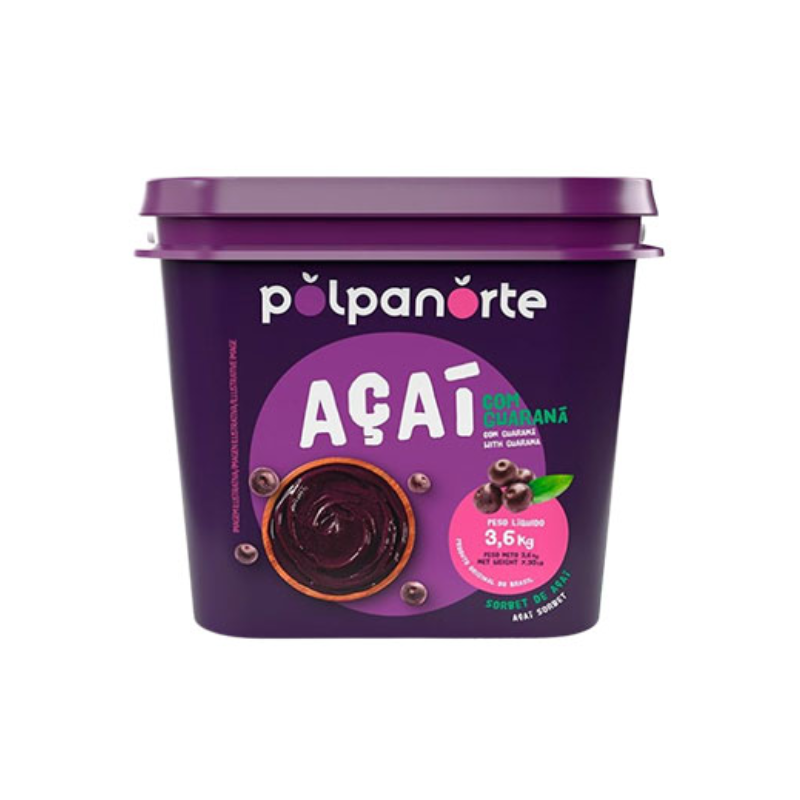 Açaí Original POLPANORTE - 3.6Kg