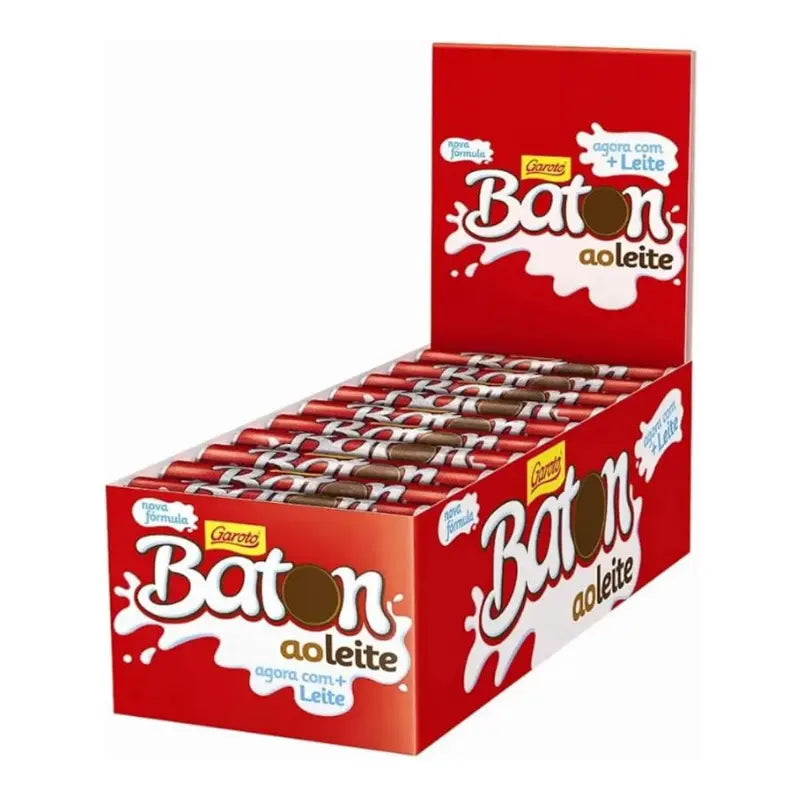 Caixa Batom ao Leite GAROTO 480g 