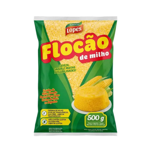 Flocão de Milho LOPES - 500g 