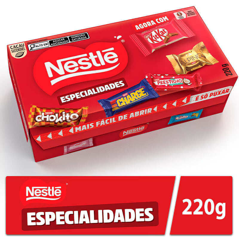 Bombom NESTLÉ Especialidades 220g