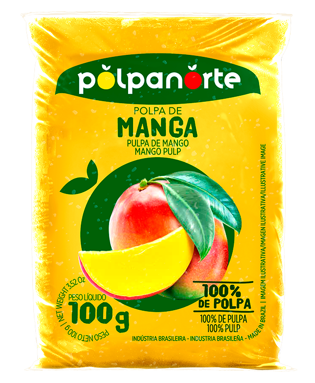 Polpa de Manga POLPANORTE - 100g